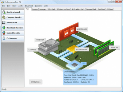 PassMark PerformanceTest 10.1 (Build 1003)