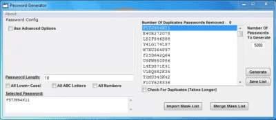 XetoWare Password Generator 1.0