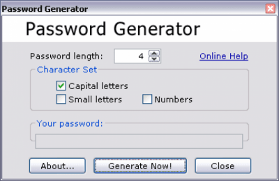 Password Generator 2.0 2.0