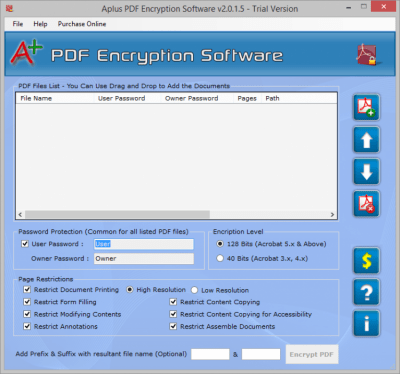 PDF Protection Software 2.0.1.5