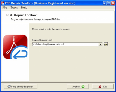 PDF Repair Toolbox 2.5.3.0