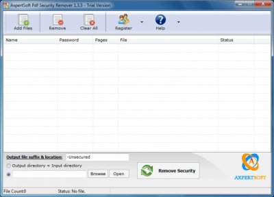 Pdf Security Remover 1.3.5