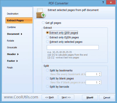 CoolUtils PDF Splitter 5.2 + key