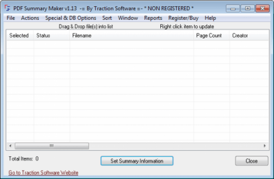 PDF Summary Maker 1.13 PDF Summary Maker 1.13