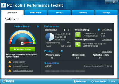 Performance Toolkit 2.1