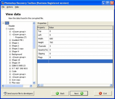 Photoshop Recovery Toolbox 2.0 Photoshop Recovery Toolbox 2.0