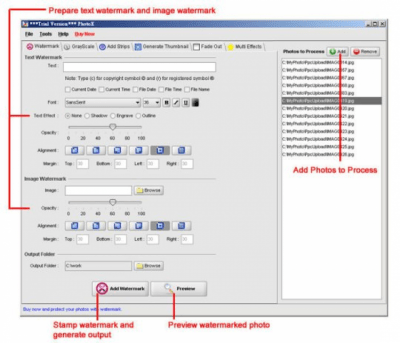 PhotoX Batch Watermark Creator 2.9.1 + лицензионный ключ
