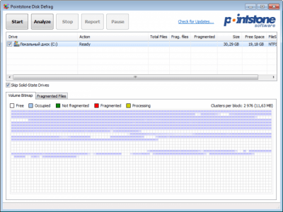 Pointstone Disk Defrag Free 4.0