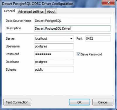 PostgreSQL ODBC драйвер 1.1 PostgreSQL ODBC драйвер 1.1