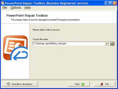 PowerPoint Repair Toolbox 2.5.1