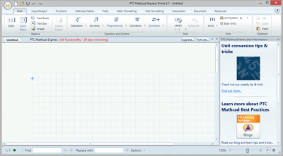 PTC Mathcad Express 3.1 PTC Mathcad Express 3.1