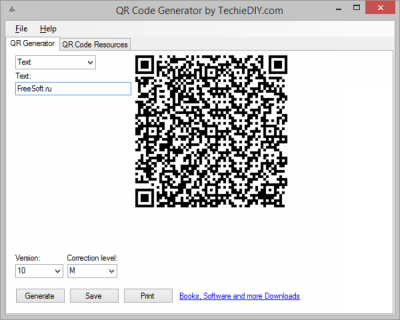 QR Code Generator 1.0