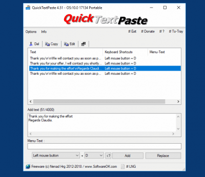 QuickTextPaste 7.33