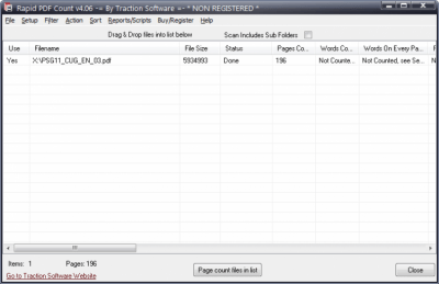 Rapid PDF Count 5.11 Rapid PDF Count 5.11