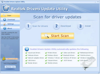 Realtek Drivers Update Utility 3.3