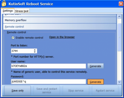 Reboot Service 1.6 Reboot Service 1.6