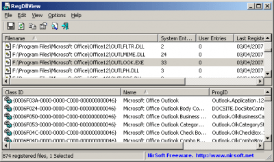 RegDllView 1.60 RegDllView 1.60