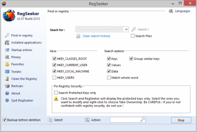 RegSeeker 3.01 RegSeeker 3.01