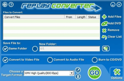 Replay Converter 4.40 Replay Converter 4.40