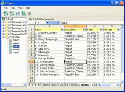 R-Excel 1.2 build 1042 R-Excel 1.2 build 1042