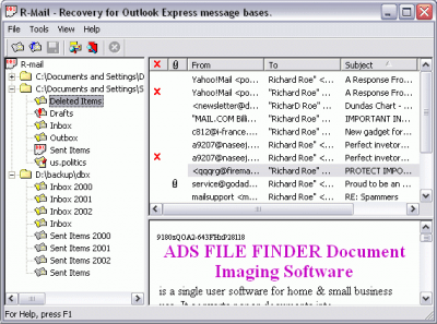 R-Mail for Outlook Express 1.5 build 9626