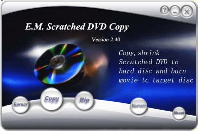 Scratched DVD Copy 2.40