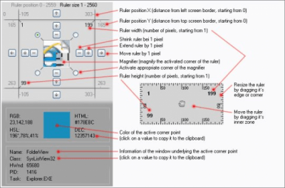 Screen Ruler 2D 1.16 Screen Ruler 2D 1.16