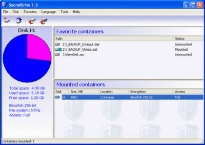 SecretDrive 1.0 + crack