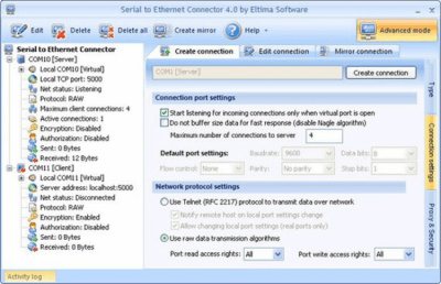 Serial over Ethernet 5.0