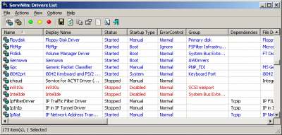 ServiWin 1.70 ServiWin 1.70