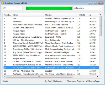 Shoutcast Explorer 2.1.33.0 Shoutcast Explorer 2.1.33.0