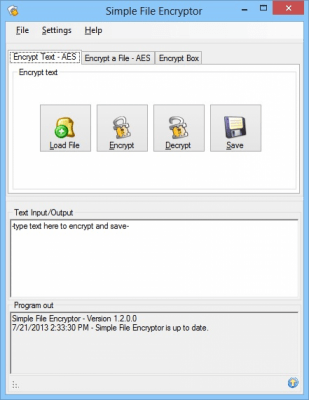 Simple File Encryptor 1.2.0.1