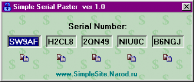 Simple Serial Paster v1.0 last