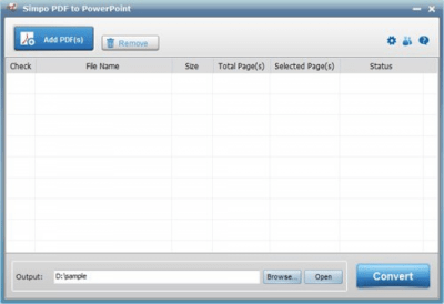 Simpo PDF to PowerPoint 1.4.1