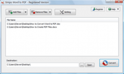 Simpo Word to PDF 2.2.1