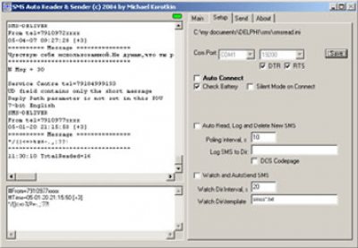 SMS Auto Reader & Sender 1.8