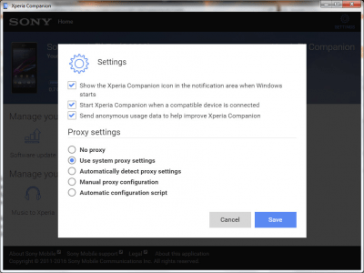 Sony Xperia Companion 2.5.2.0