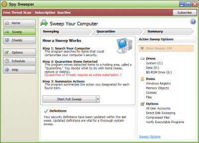 Spy Sweeper 6.1.0.145 + key