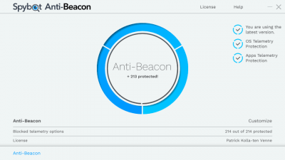 Spybot Anti-Beacon 3.0.5