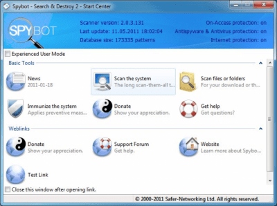 Spybot — Search & Destroy 2.7.64.0 Spybot — Search & Destroy 2.7.64.0
