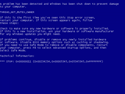 StartBlueScreen 1.00