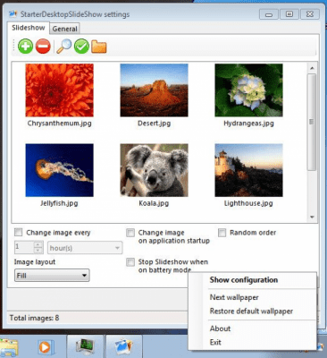 StarterDesktopSlideShow 1.0