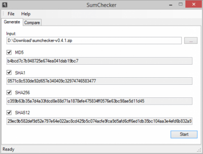 SumChecker Portable 0.4.1