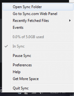 Sync for Windows 1.3.10 Sync for Windows 1.3.10
