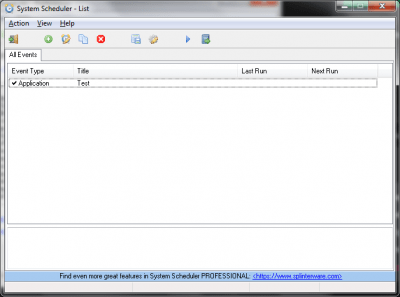 System Scheduler Free 5.12