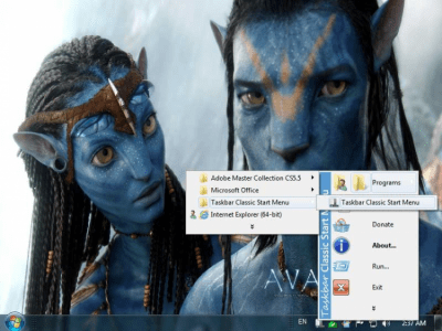 Taskbar Classic Start Menu 4.0.0.2000