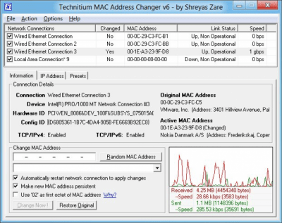 Technitium MAC Address Changer 6.0.7