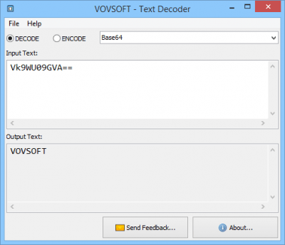 Text Decoder And Encoder 1.3