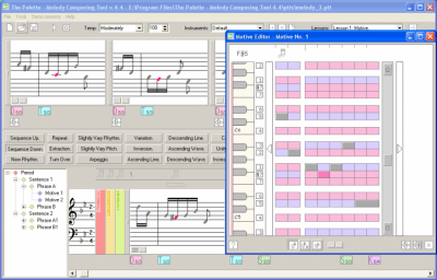 The Palette - Melody Composing Tool 4.4.3