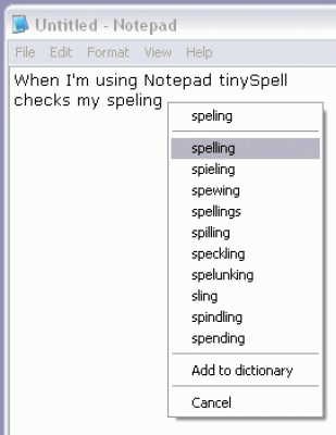 TinySpell Portable 1.9.62 TinySpell Portable 1.9.62